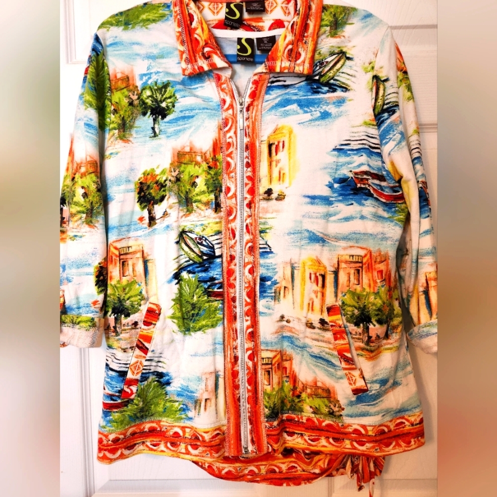 Spartelle shirt and jacket set, sz Xl